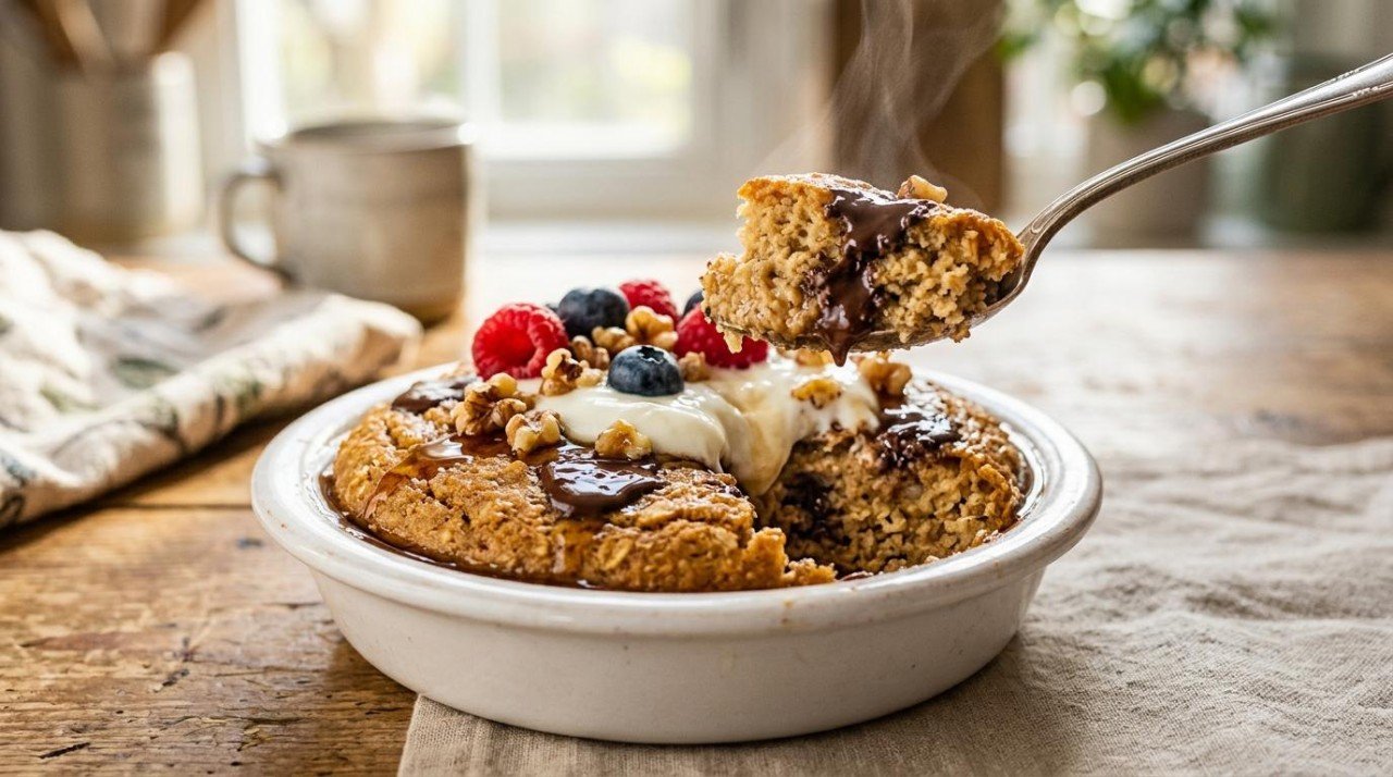 Healthier Baked Oats: We Scored the Viral Version at 39, Ours Scores 74 (Same Calories)