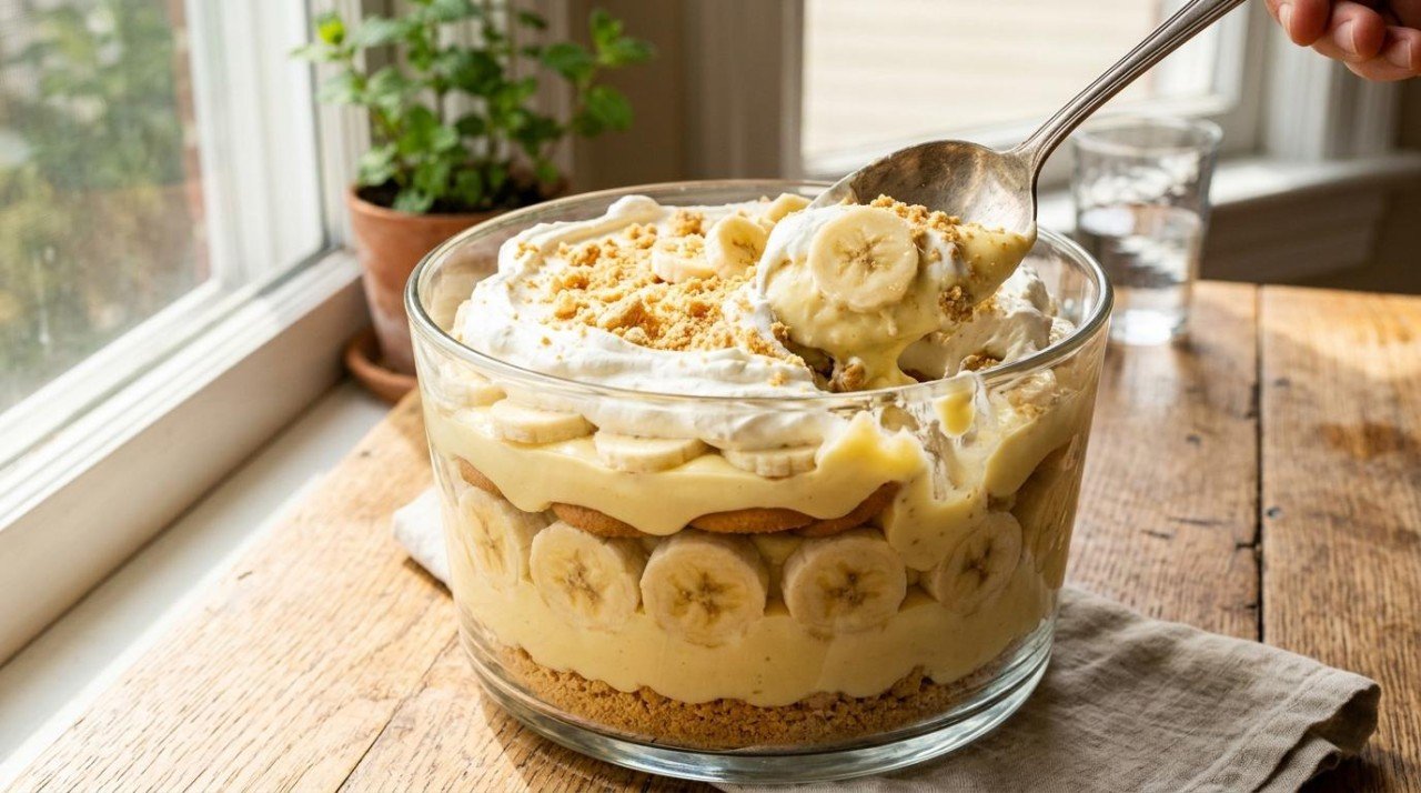 Healthier Banana Pudding: Real Custard, Half the Added Sugar (24 to 41)