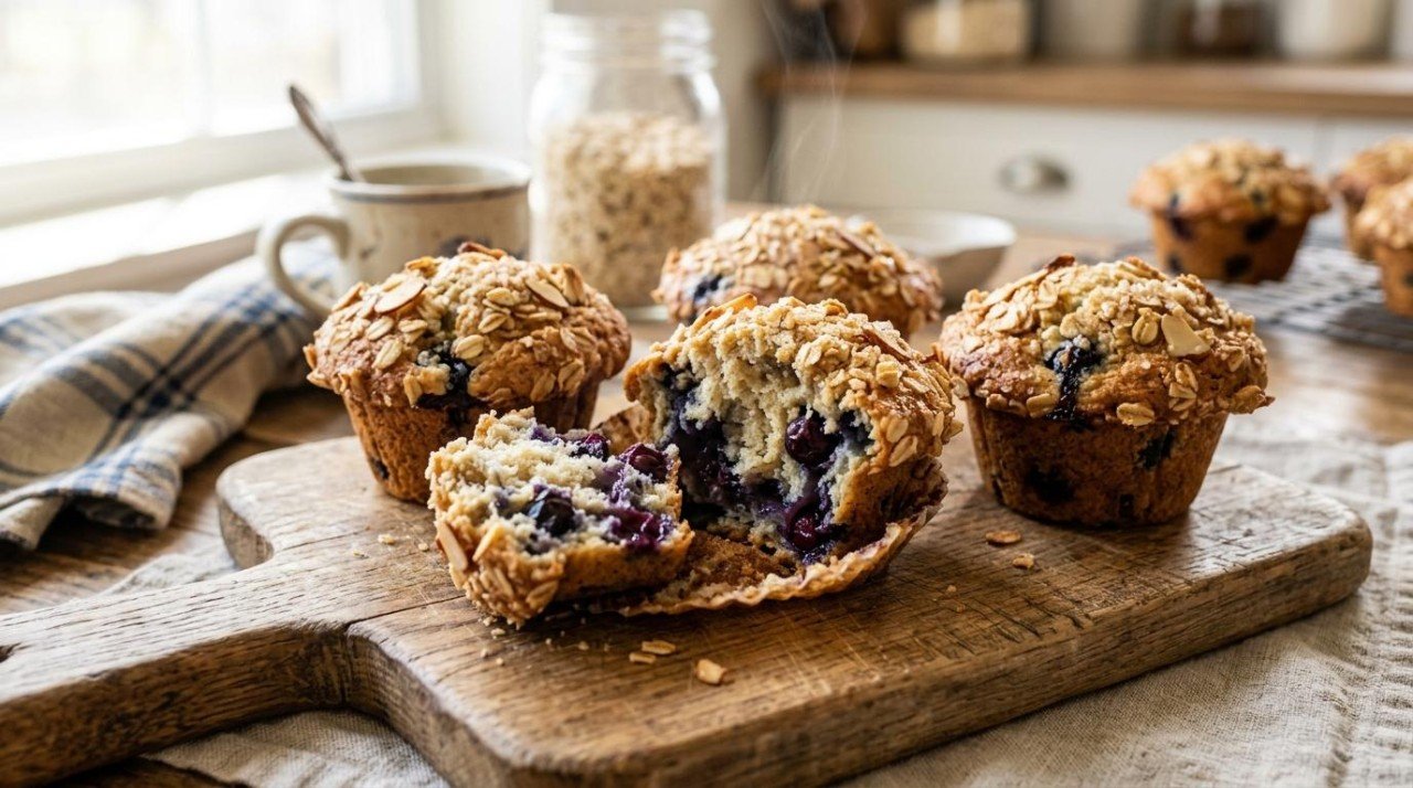 Healthier Blueberry Muffins: We Scored One Against a Cupcake (23 to 72)