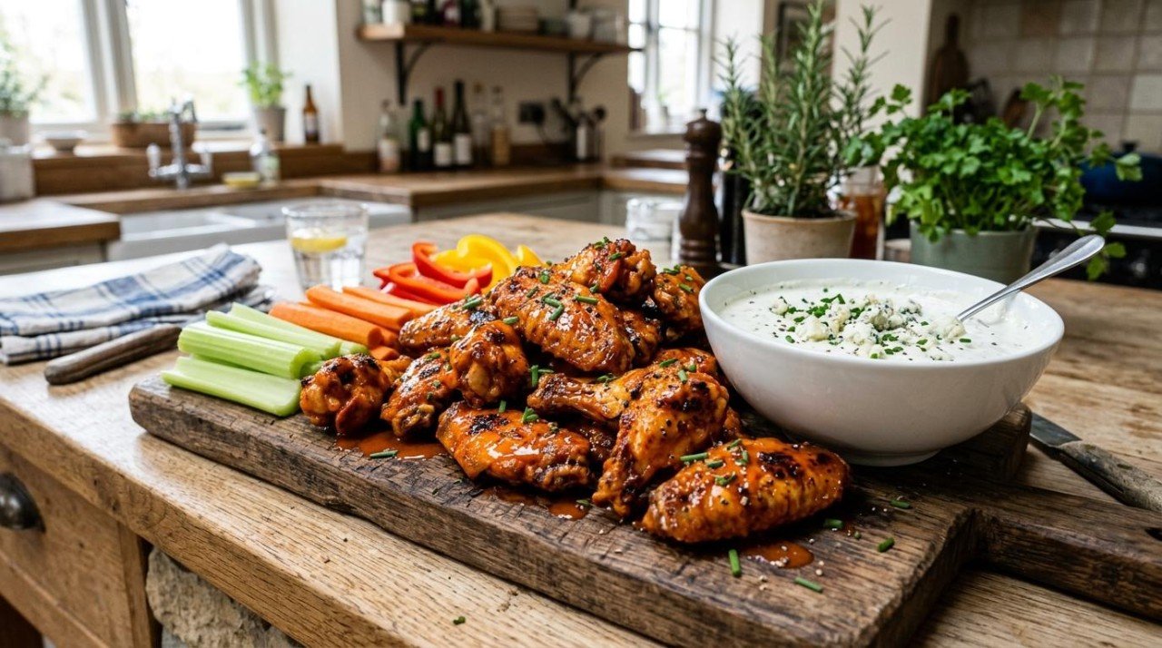 Healthier Buffalo Wings: 35 to 57, and the Celery Was the Biggest Swap