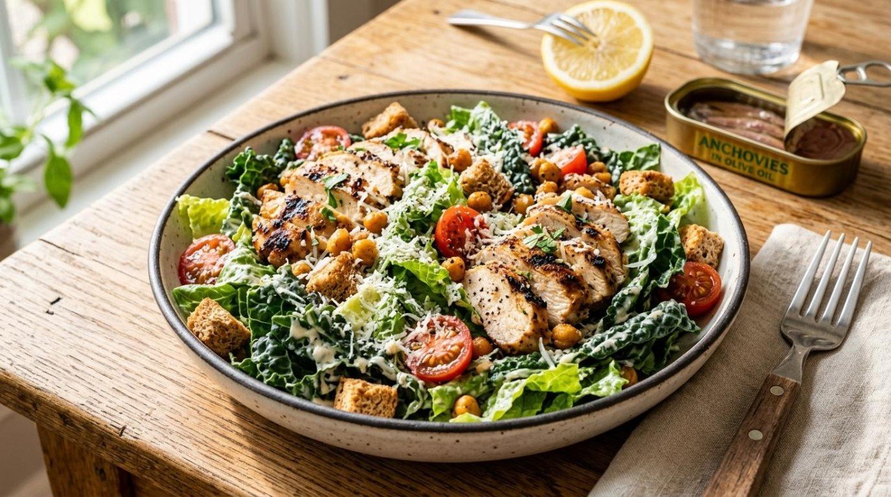Healthier Caesar Salad: 45 to 91, and the Croutons Were Never the Problem