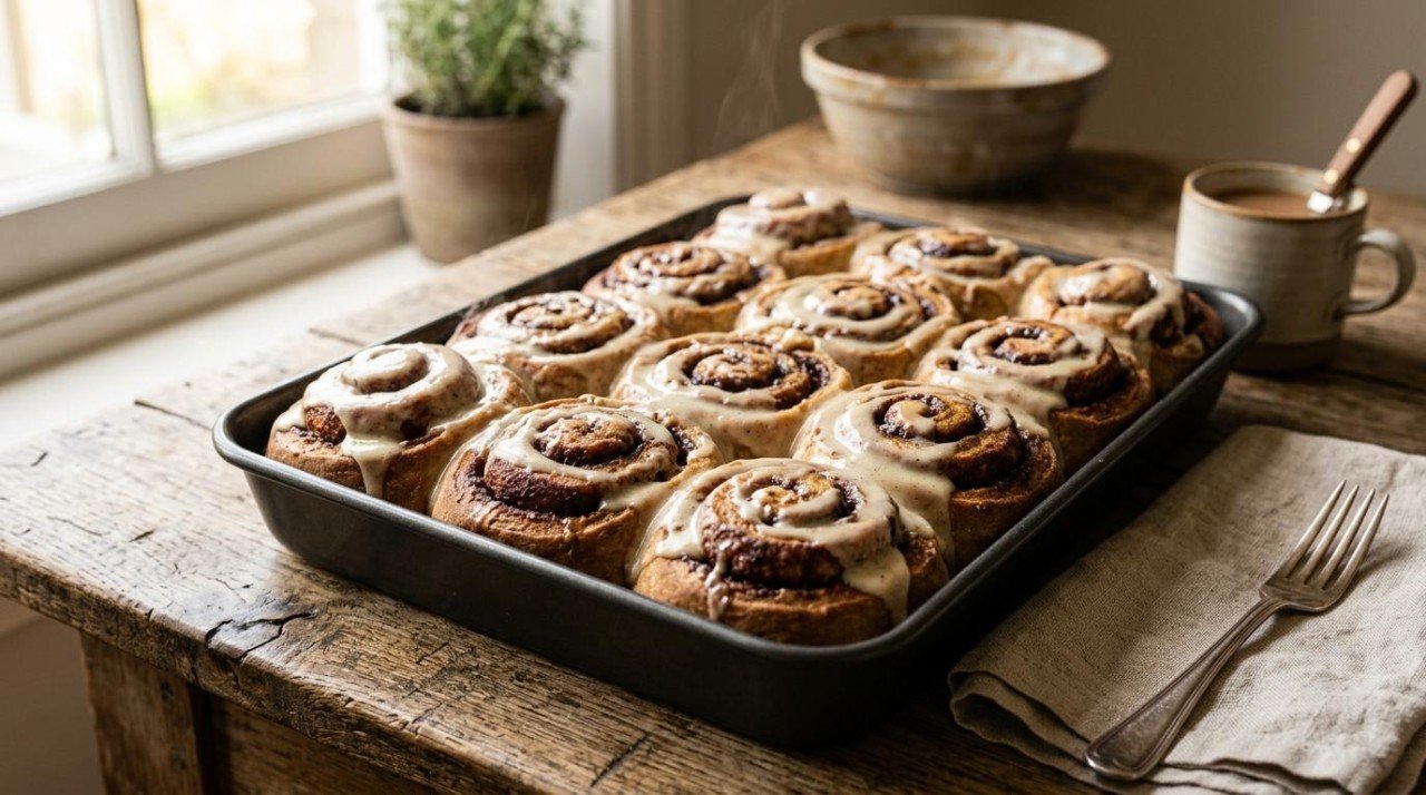 Healthier Cinnamon Rolls: Same Gooey Swirl, 22 More Points (20 to 42)