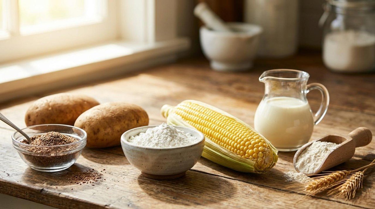 8 Substitutes for Cornstarch (for Thickening Sauces, Pies, and Crispy Coatings)