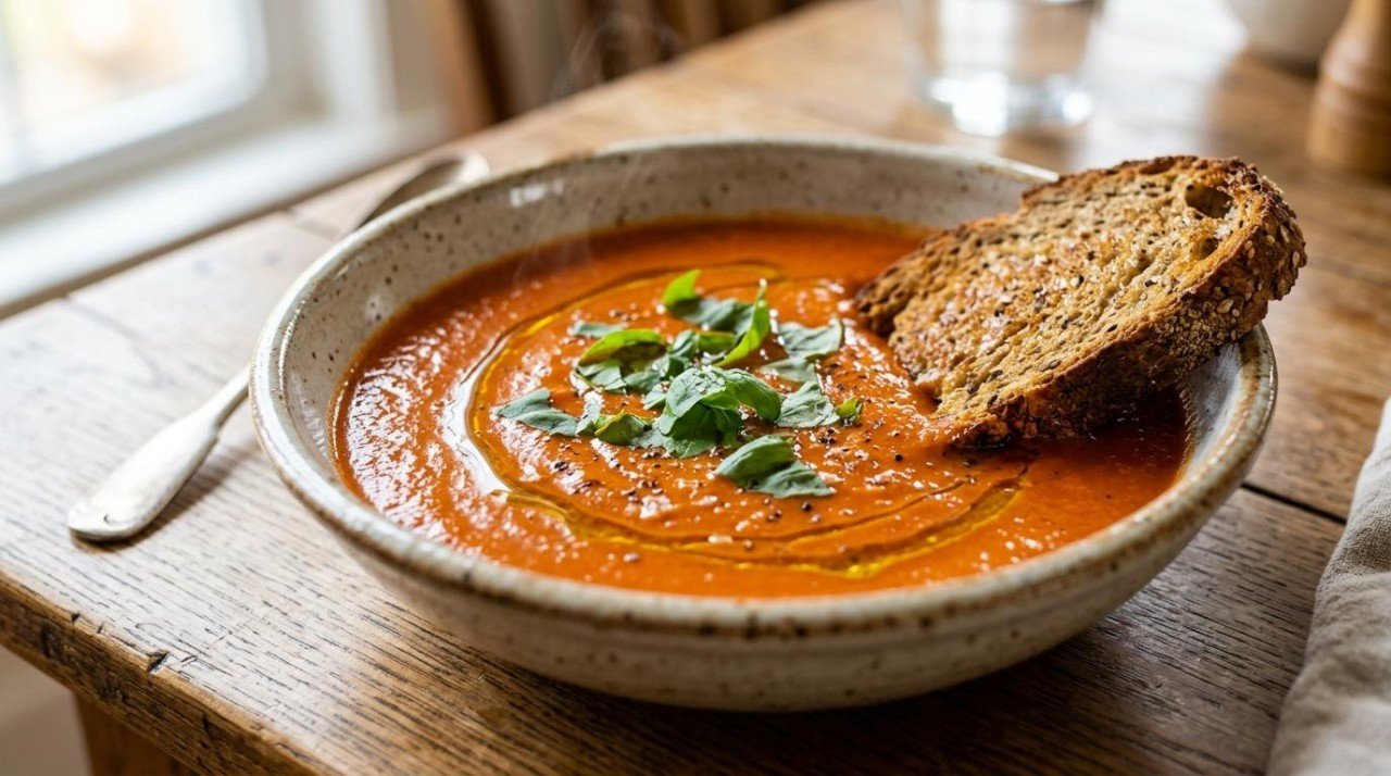 Healthier Creamy Tomato Soup: Still Creamy Without the Cream (43 to 74)