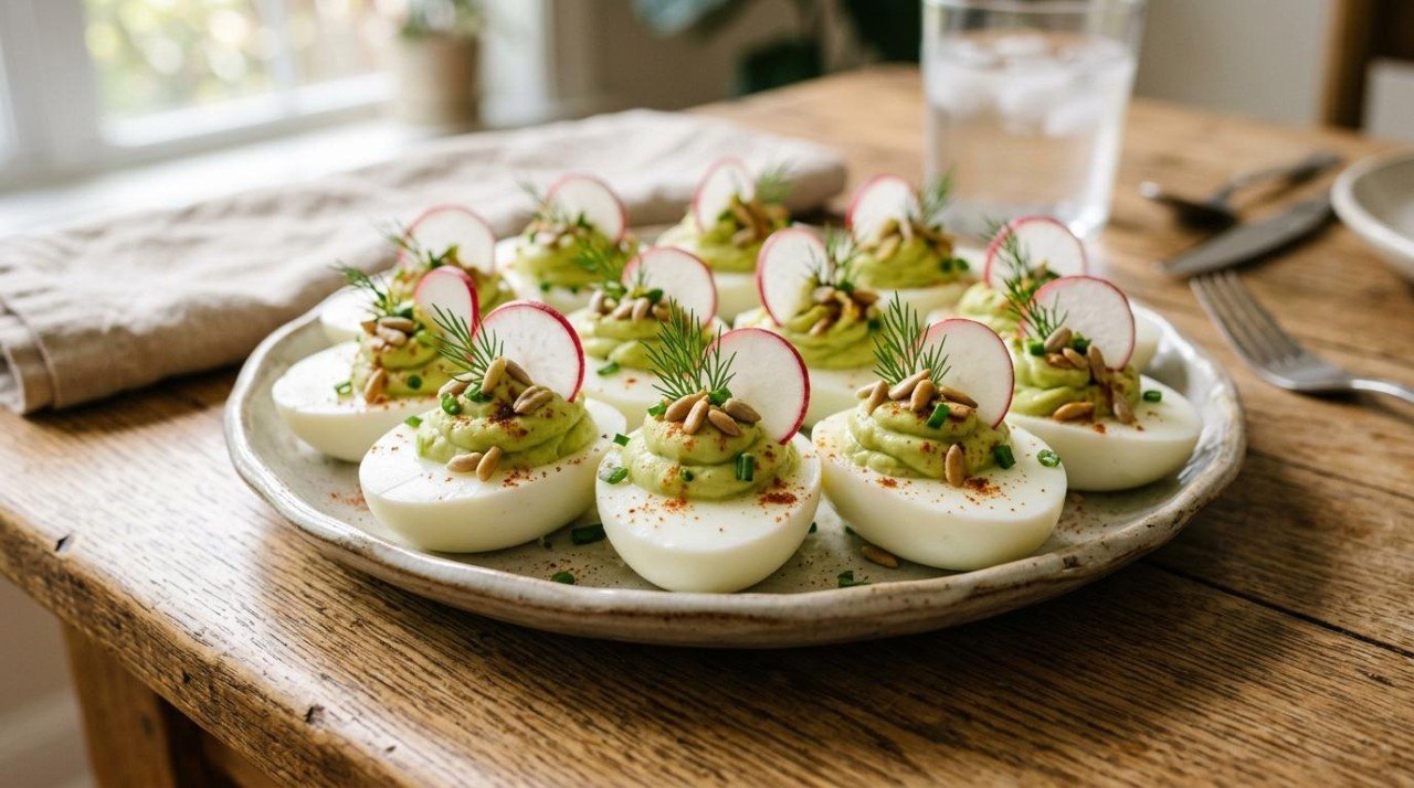 Healthier Deviled Eggs: 35 to 70, and the Yolks Stay In