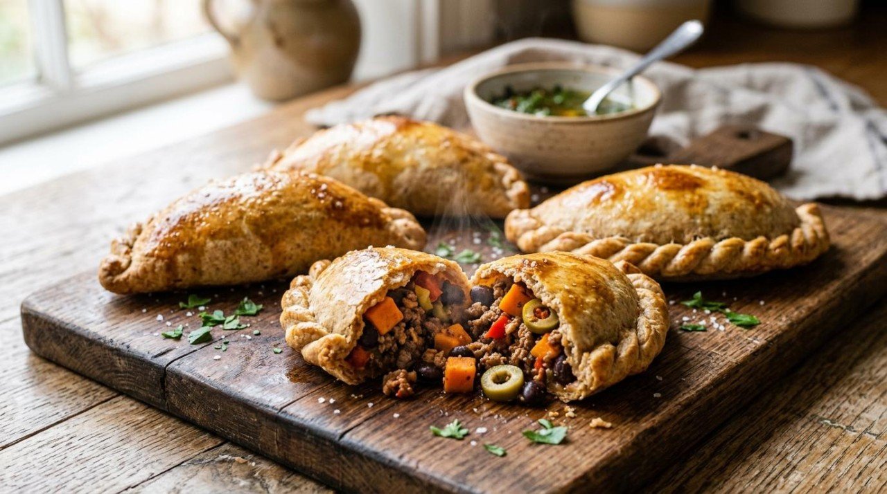 Healthier Empanadas: Same Olives, Same Crimp, 48 More Points (32 to 80)