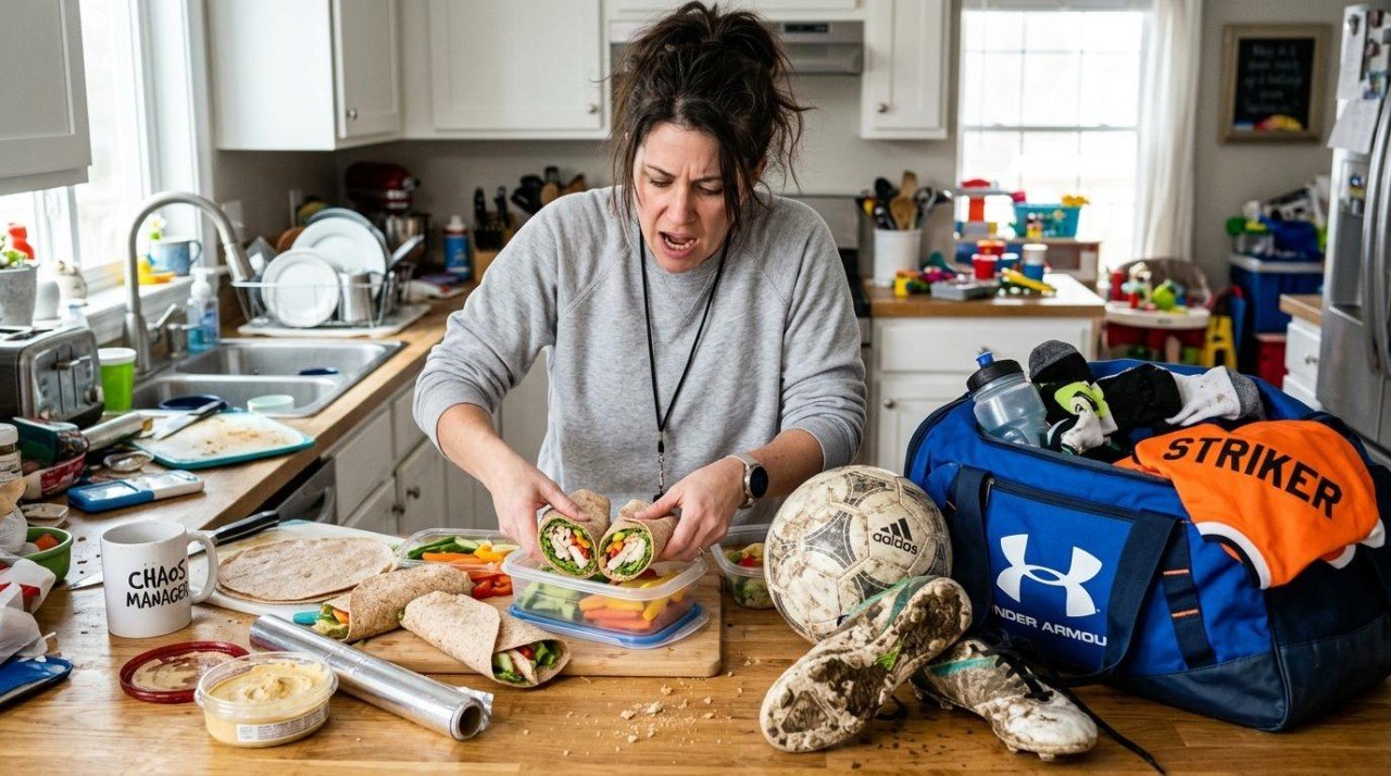 Feeding the Family on a Sports-Night Schedule