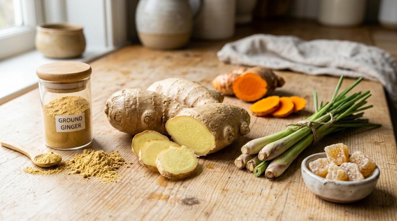 8 Substitutes for Fresh Ginger (and the Ratio Most Charts Get Wrong)