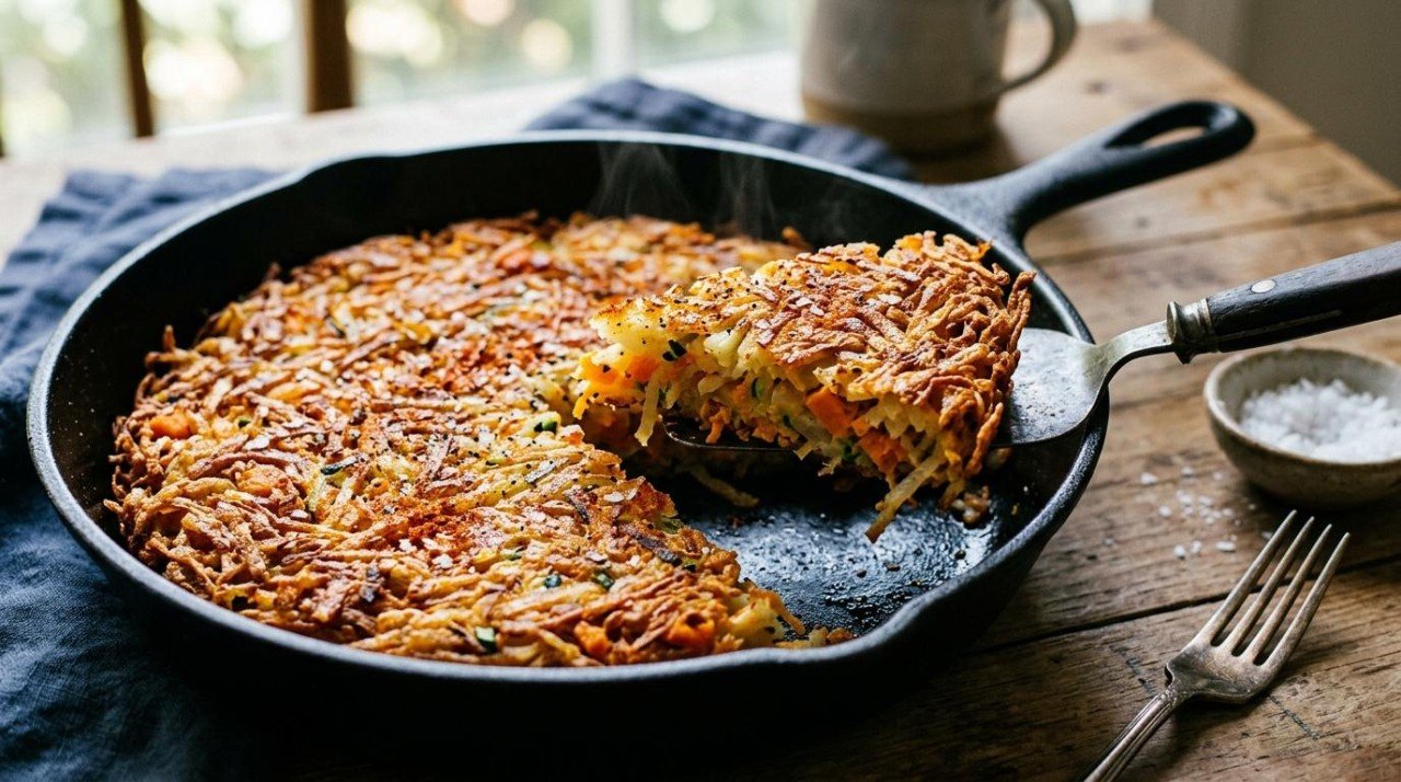 Healthier Hash Browns: 40 to 76, Without Losing the Crust