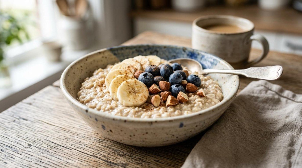 Healthier Instant Oatmeal: The Packet Scores 43, Ours Scores 90