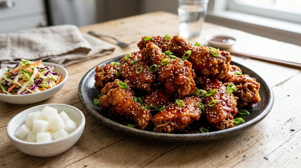 Healthier Korean Fried Chicken: 36 to 67, and One Serving Had a Full Day of Added Sugar
