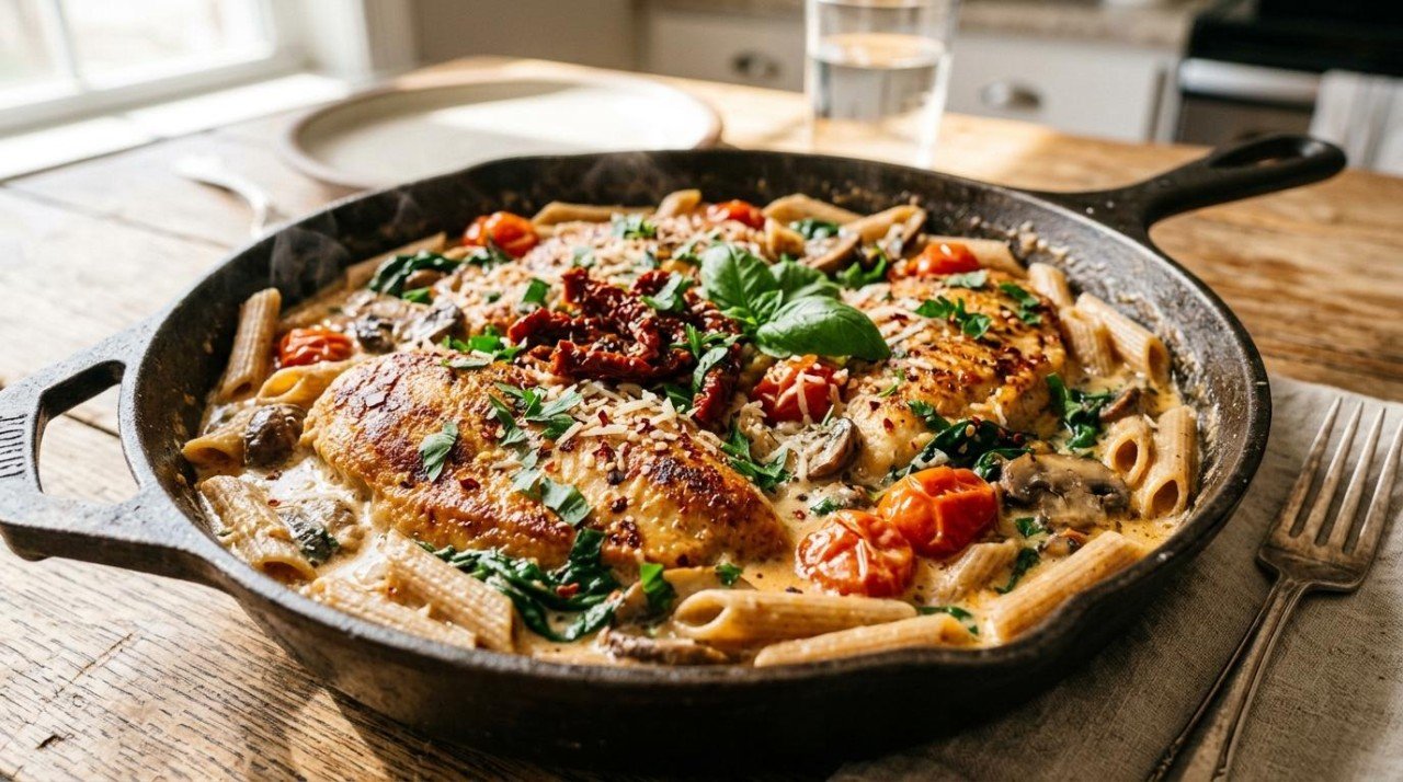 Healthier Marry Me Chicken: Same Creamy Pan Sauce, 42 More Points (39 to 81)