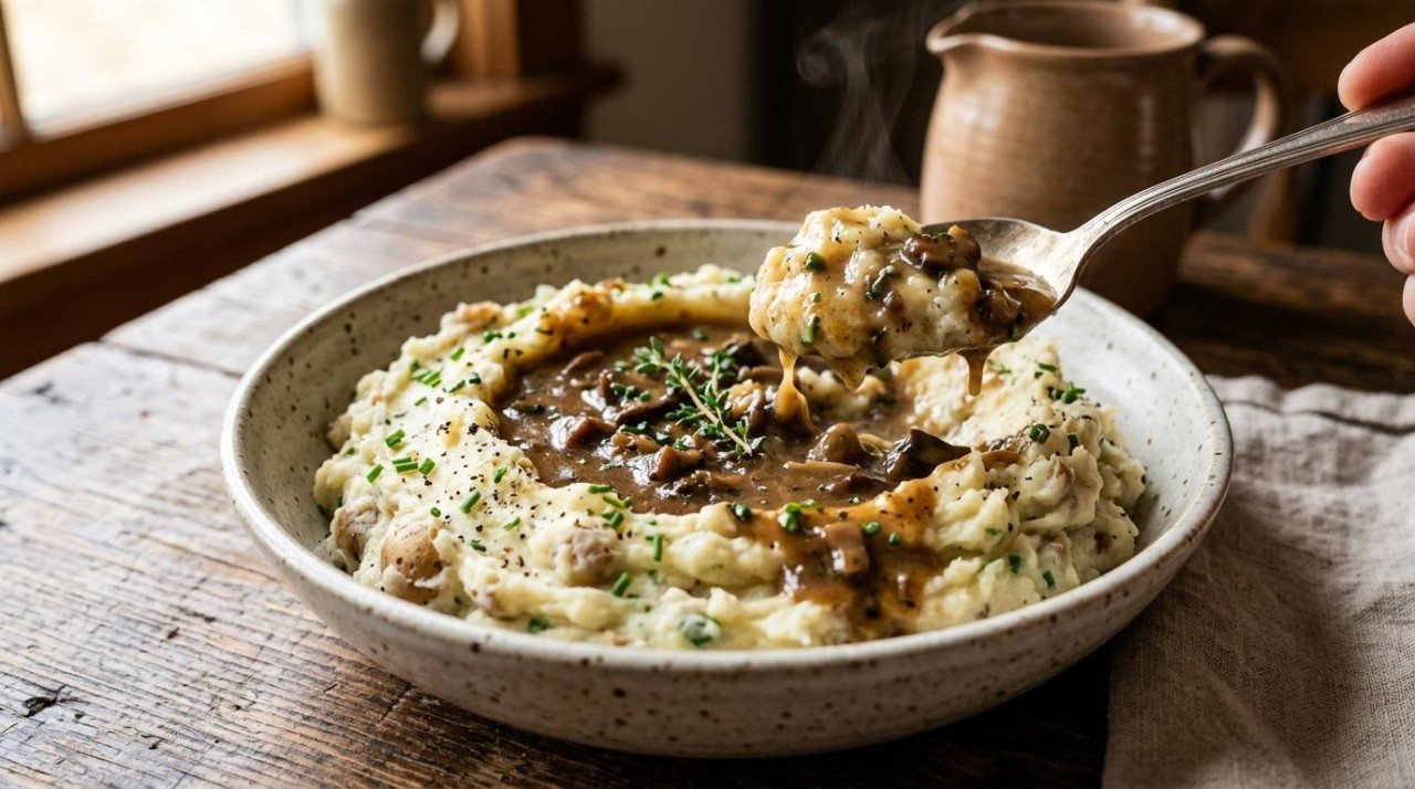 Healthier Mashed Potatoes and Gravy: Same Creamy Scoop, 32 to 61 (We Scored Every Swap)