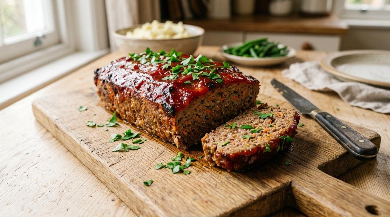 Healthier Meatloaf: Same Comfort, 34 More Points (35 to 69)
