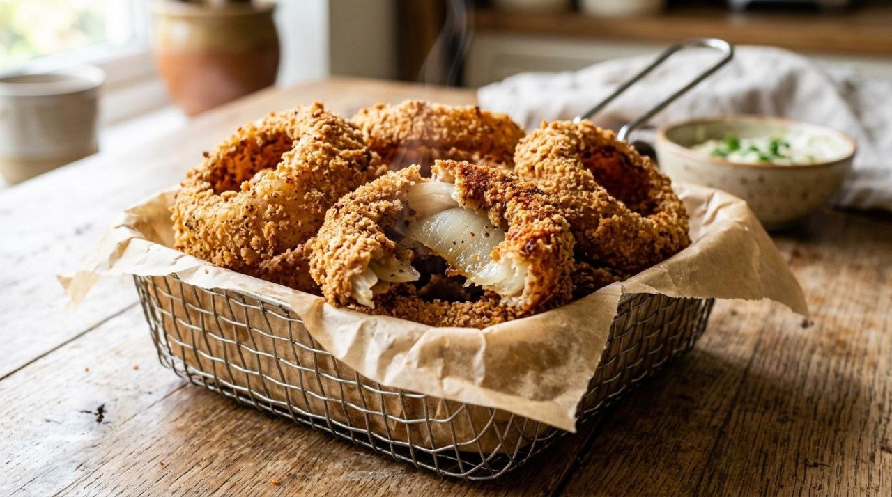 Healthier Onion Rings: 48 to 89, the Same Score as a Plain Onion