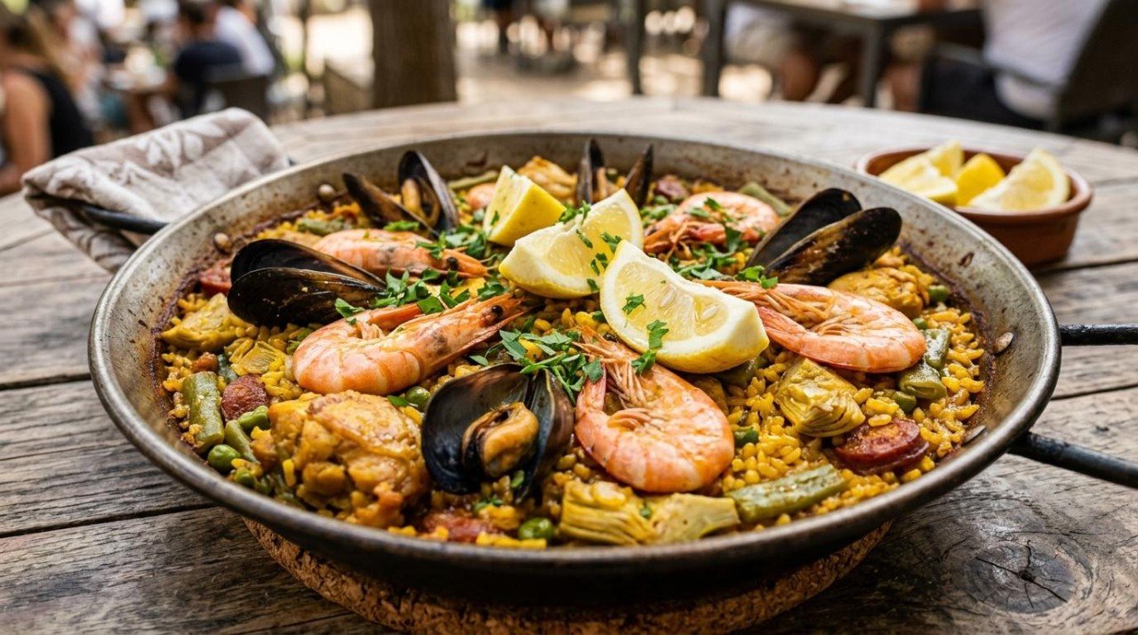 Healthier Paella: 32 More Points and the Socarrat Survives (52 → 84)