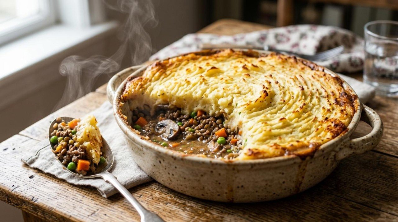 Healthier Shepherd's Pie: Same Comfort, 34 More Points (47 to 81)