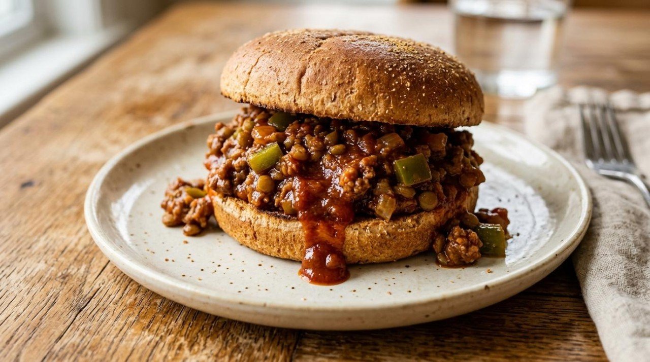 Healthier Sloppy Joes: Same Messy, Saucy Sandwich, 34 More Points (45 to 79)