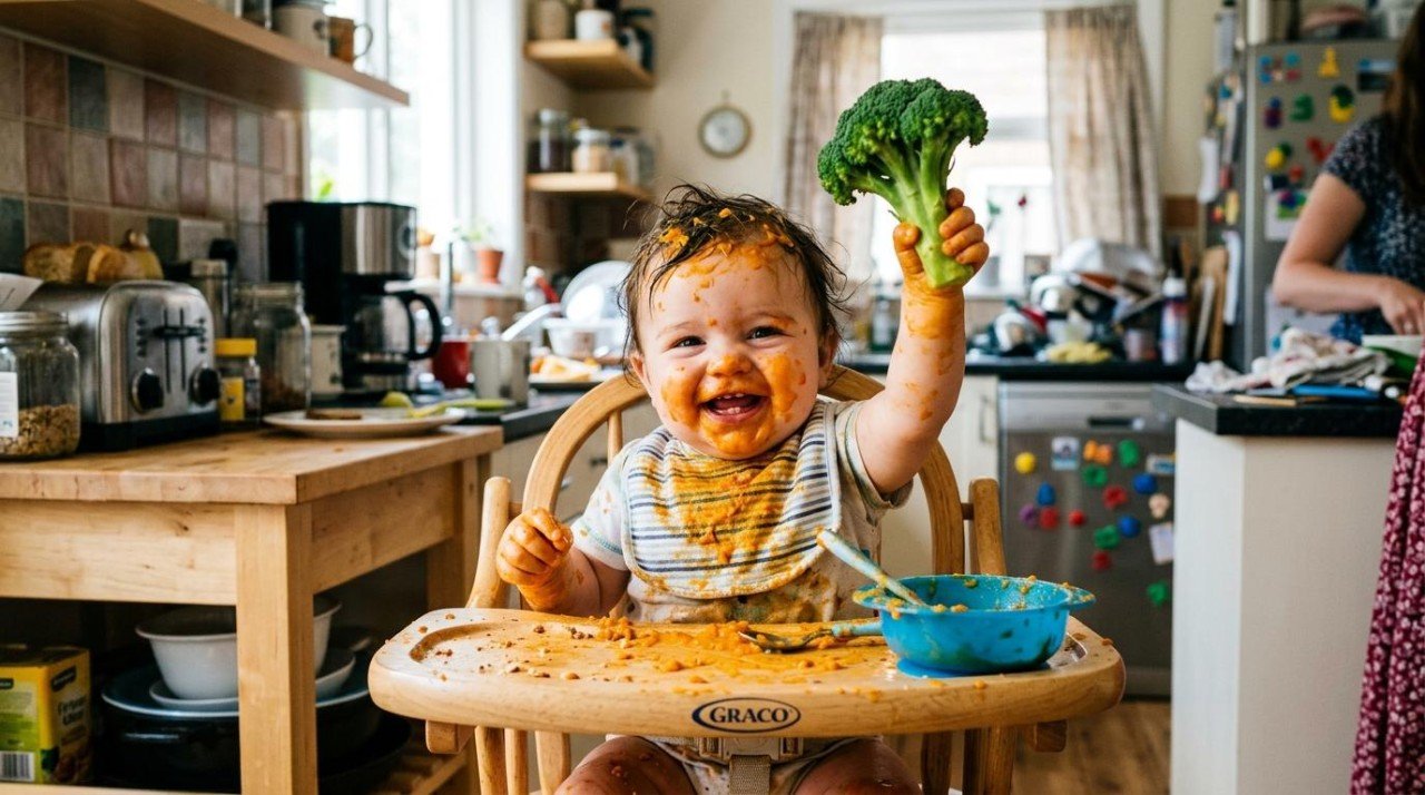 Starting Solids: Baby-Led Weaning vs. Purees, Without the Stress