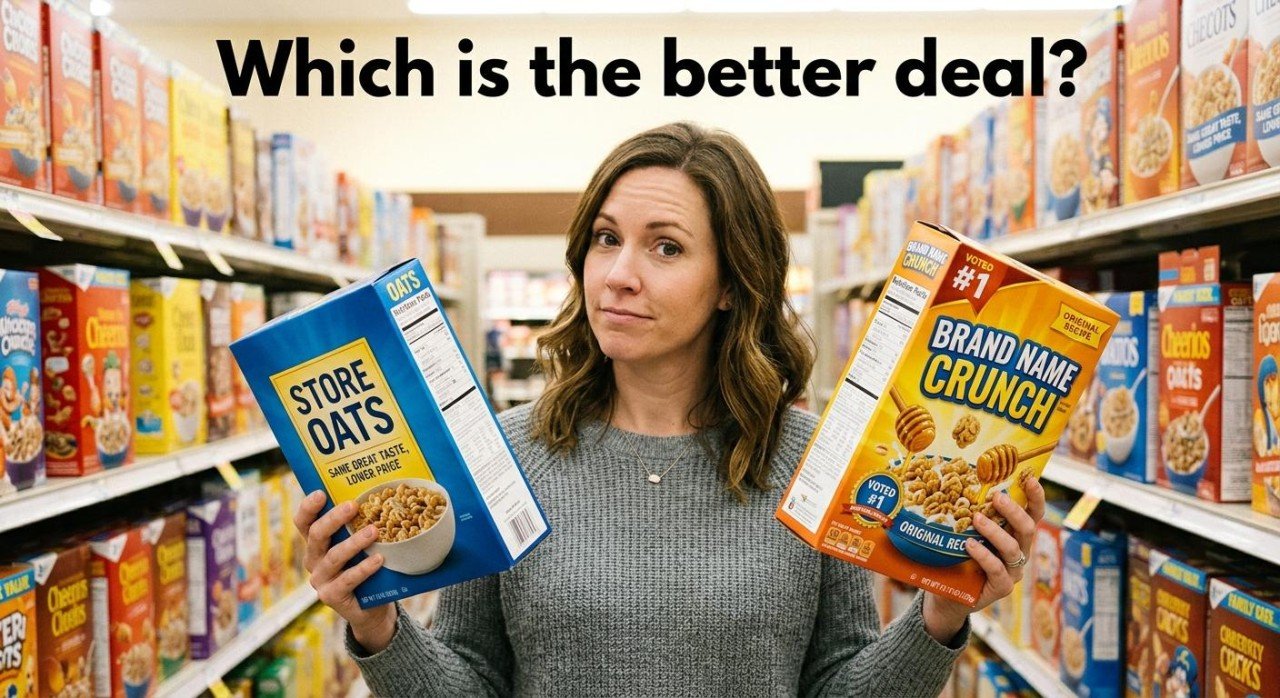 Store Brand vs. Name Brand: Where It Matters and Where It Doesn't