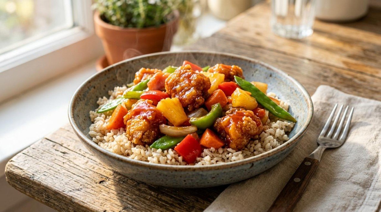 Healthier Sweet and Sour Chicken: 35 to 73, and Air-Frying It Was Worth Nothing