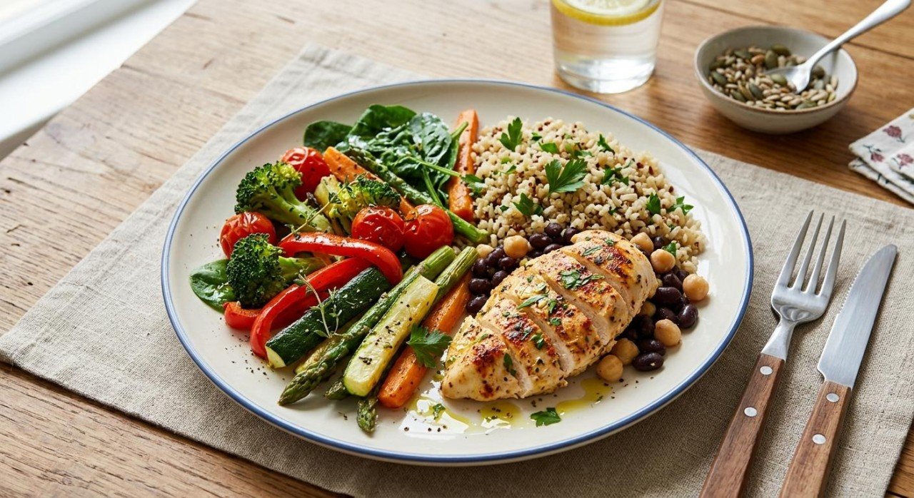 The 4-Part Formula for a Balanced Meal in 30 Minutes