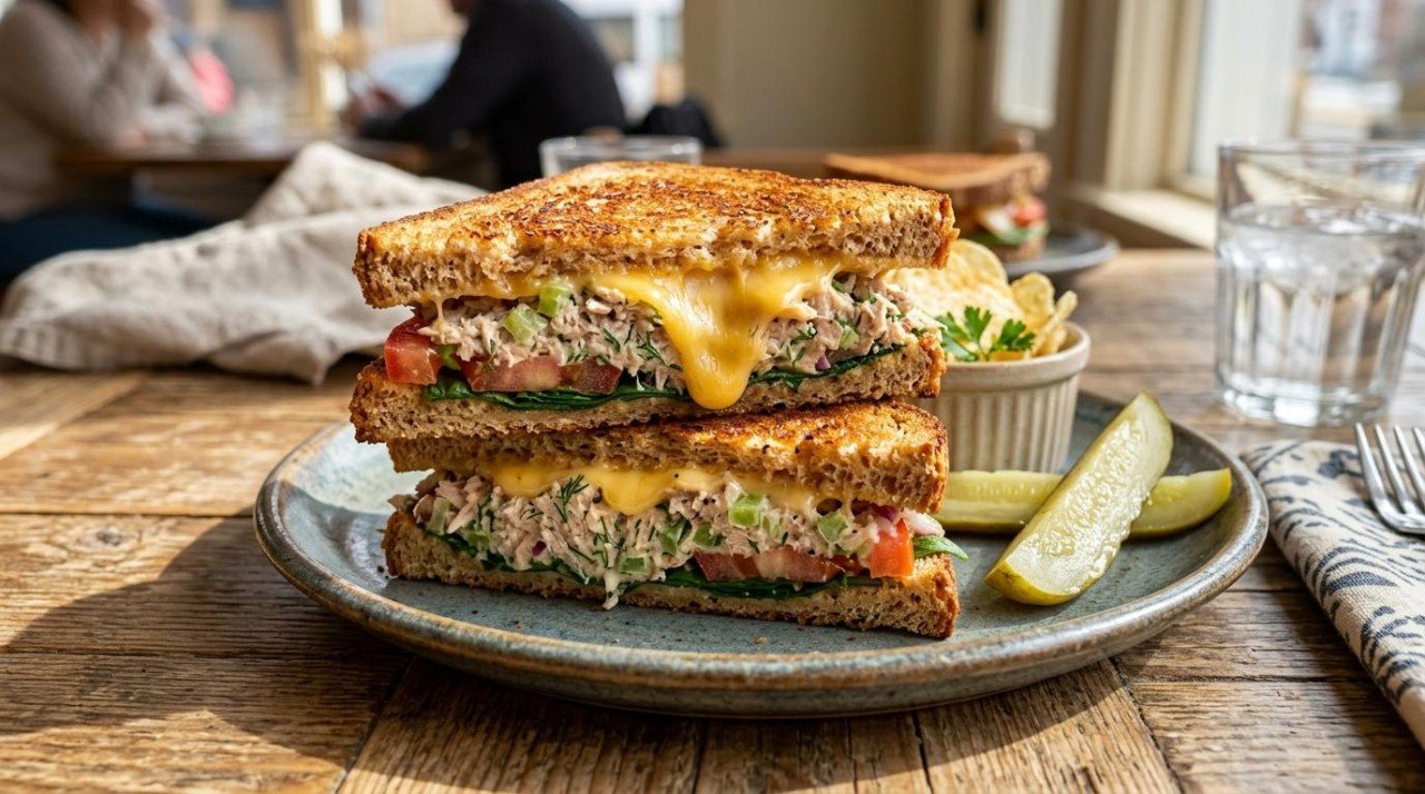 Healthier Tuna Melt: 39 to 72, and Halving the Cheese Alone Was Worth Nothing