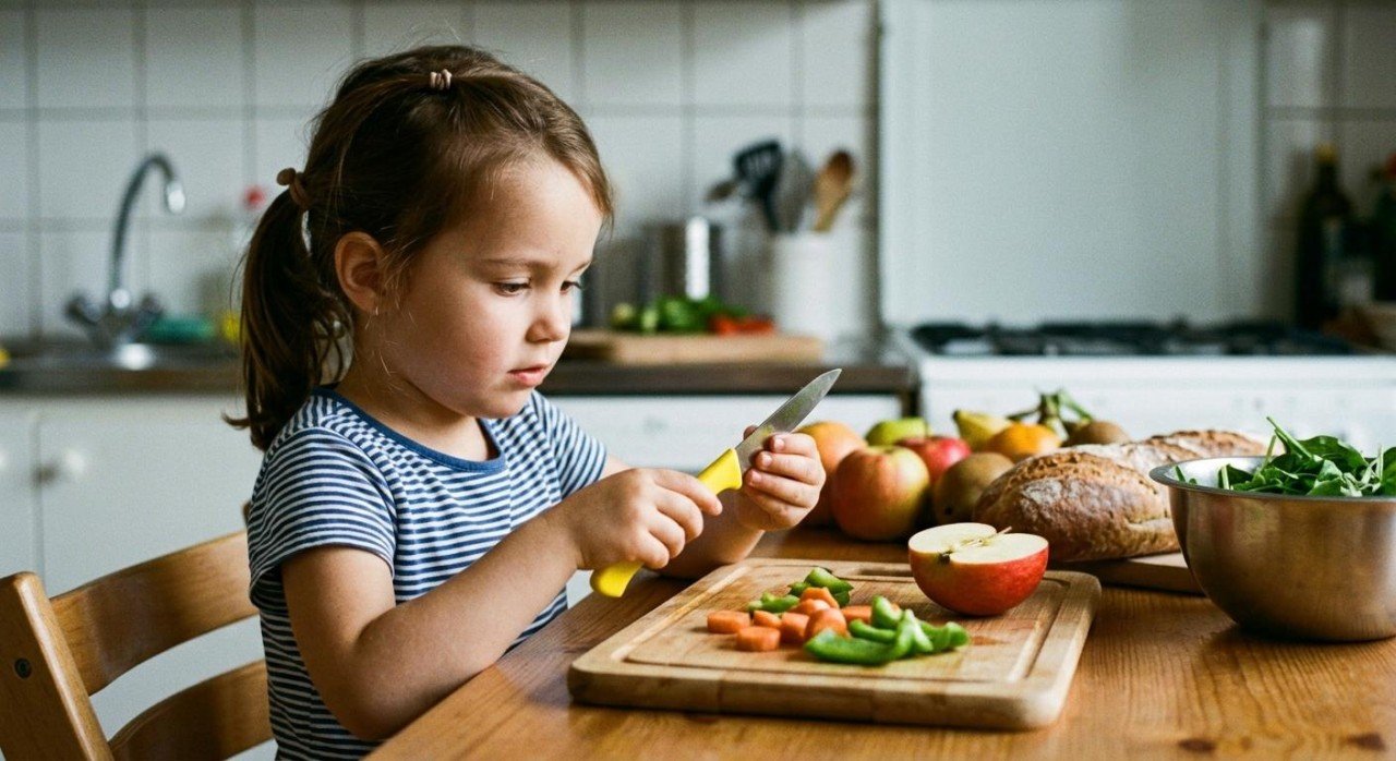 When Should a Kid Hold a Knife? Kitchen Skills by Age