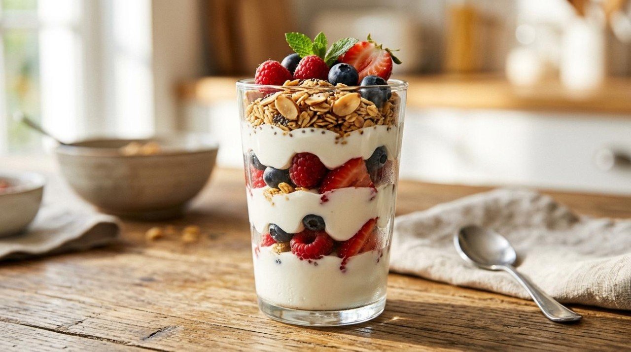 Healthier Yogurt Parfait (43 to 91): Cutting the Granola First Made It Worse