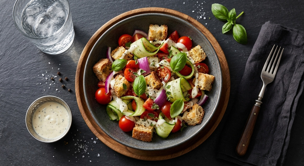 Greek Tomato and Cucumber Salad