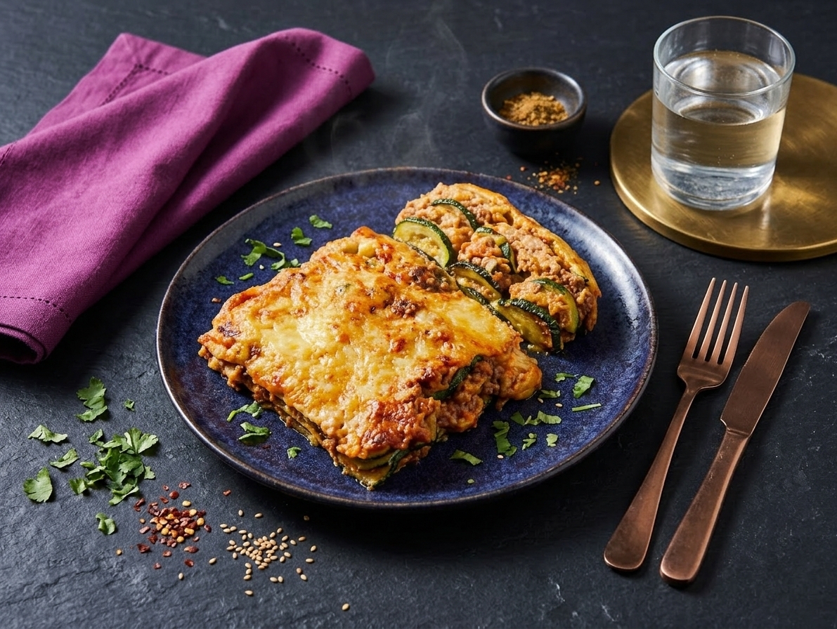 Thai-style lasagna with minced meat