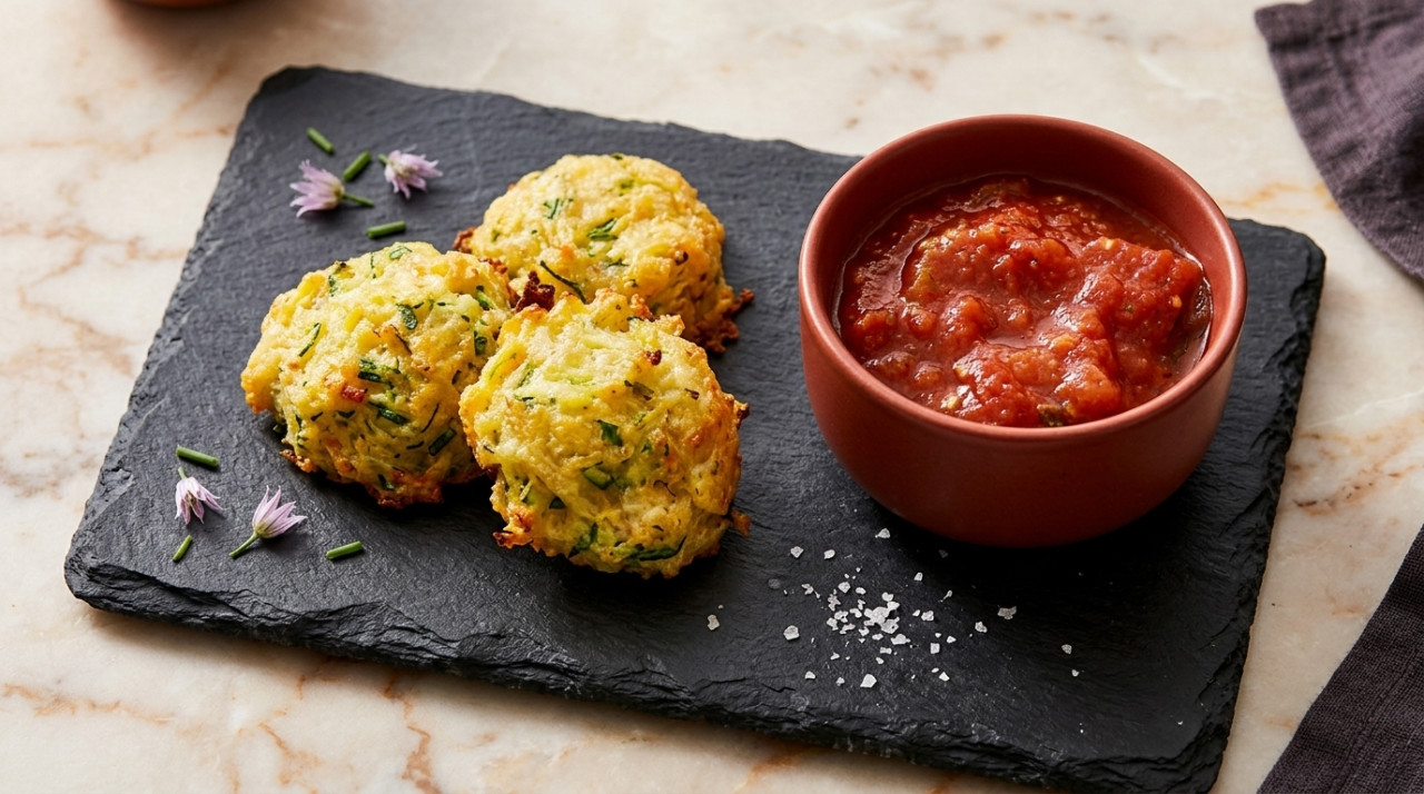 Crispy Baked Zucchini Nuggets